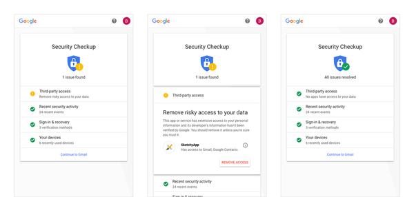Google avslöjar säkerhetskontrollen, Chrome får ett förutsägbart nätfiskskydd