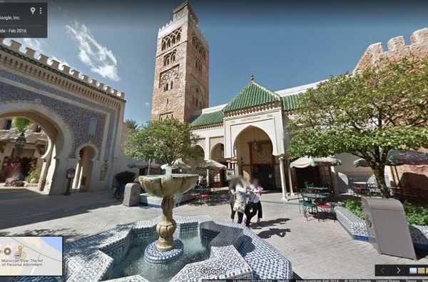 O Street View do Google chega aos parques da Disney