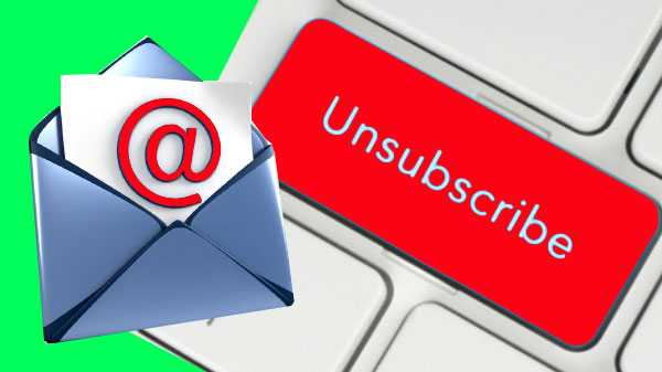 Ecco come annullare la sottoscrizione di massa alle newsletter