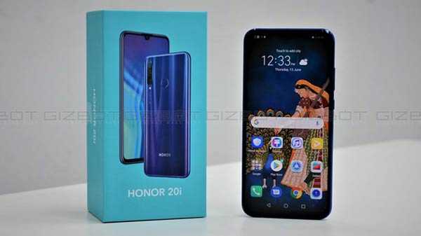 Honor 20i First Impression Premium Design och kapabla trippelkamera bak