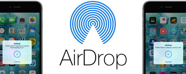 Bagaimana dan di mana berbagi lebih cepat dengan AirDrop