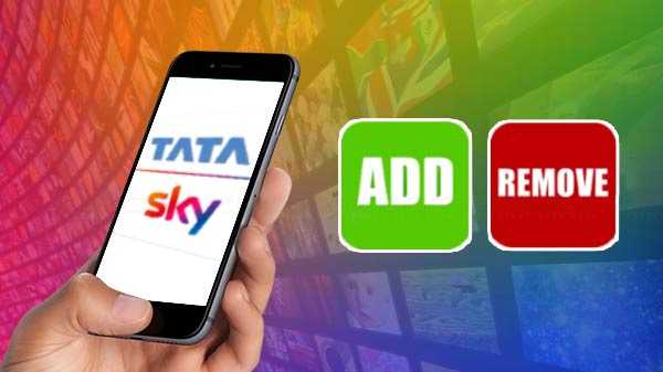 Como adicionar e remover pacotes de canais usando o aplicativo móvel Tata Sky