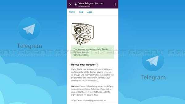 Come eliminare / disattivare l'account Telegram da qualsiasi dispositivo