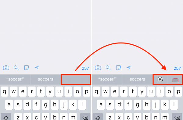 Behebung von Problemen mit der prädiktiven Emoji-Tastatur auf dem iPhone oder iPad