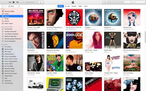 Hoe uw iTunes-afspeellijsten in afzonderlijke vensters te openen
