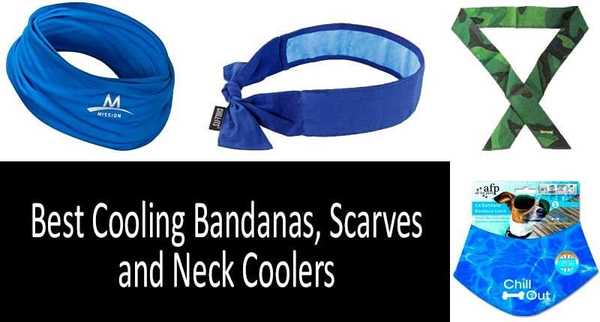 Wie wählt man einen Cooling Neck Wrap? 10 beste kühlende Bandanas, Schals und Halskühler für Sie und Ihren Hund
