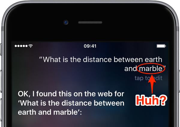 Cara cepat memperbaiki pertanyaan Siri yang salah dieja