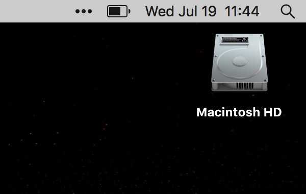 Cum să eliminați pictograma Macintosh HD de pe desktop de pe Mac