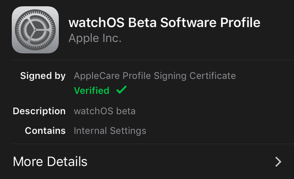Cómo cambiar de watchOS beta a lanzamiento público