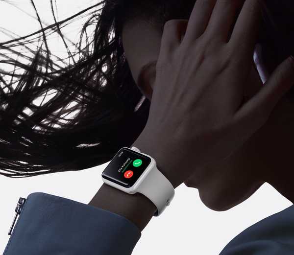 Hvordan overføre mobiltelefoner og FaceTime Audio-samtaler mellom iPhone og Apple Watch