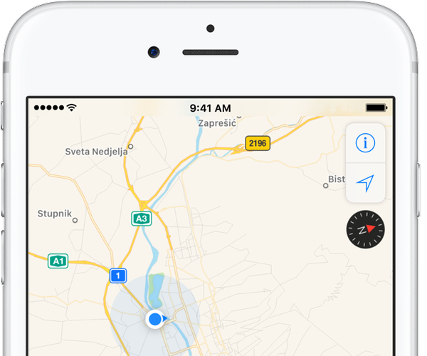 Cómo usar la brújula de tu iPhone con Apple Maps