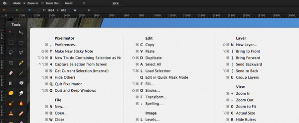 Slik ser du tilgjengelige tastatursnarveier i alle Mac-apper