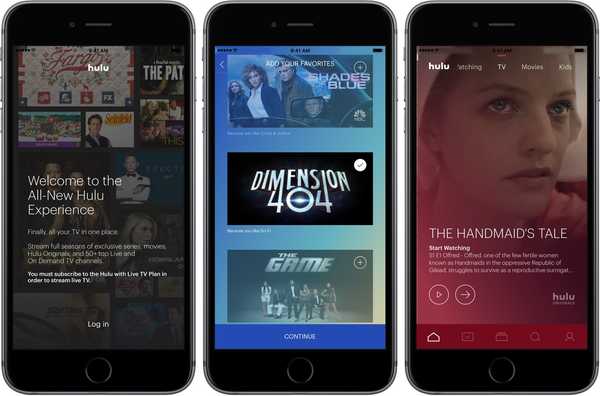 Hulu lance un service de télévision en direct de 40 $ par mois et une application sur l'App Store