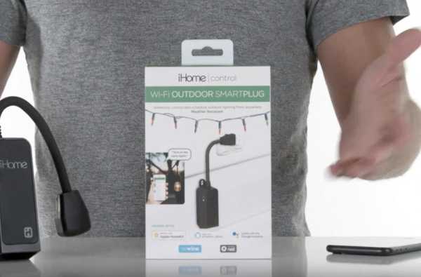 iHome onthult op tijd de nieuwe outdoor HomeKit-outlet voor vakantie-decoratie