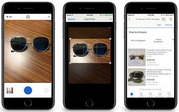 La ricerca e la scoperta di immagini arriveranno sull'app iOS di eBay in autunno