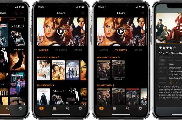 La primera actualización de 2018 de Infuse trae el modo negro del iPhone X y los favoritos de la pantalla de inicio personalizables