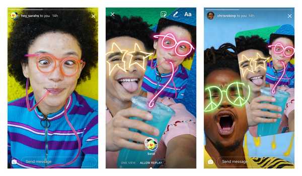 Instagram terus menggunakan Snapchat dengan fitur Remix baru untuk membalas foto teman