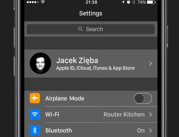 Le concept iOS 11 imagine le mode sombre, la vue partagée sur iPhone, les appels de groupe FaceTime et plus