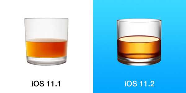 iOS 11.2 mudou uma série de emojis