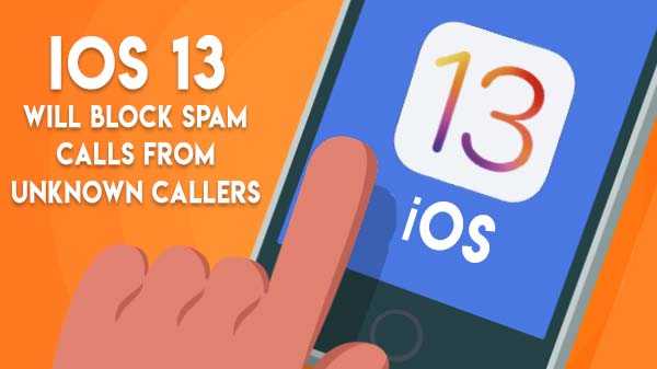 iOS 13 blokkeert spamoproepen van onbekende bellers