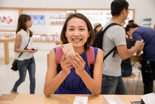 iPhone 8 Plus fue el teléfono inteligente más vendido de Taiwán el mes pasado, la marca Apple # 1