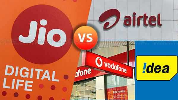 Jio gegen Airtel gegen Vodafone-Idea Neue Prepaid-Tarife Vorteile, Gültigkeit, Preis und mehr
