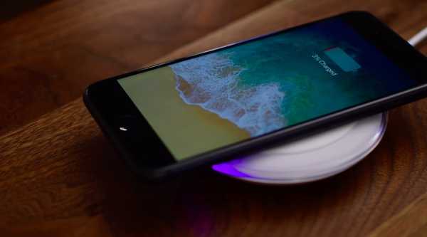 Membuat jus iPhone 8 & iPhone X Anda menggunakan charger nirkabel Samsung 10W Qi