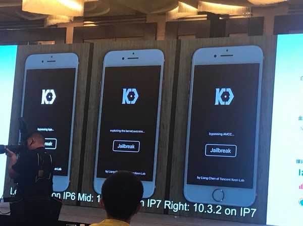 KeenLab demonstrerar ett jailbreak för iOS 10.3.2 och iOS 11 beta