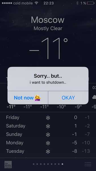 Last Drops 10 memungkinkan Anda memintas shutdown otomatis iPhone Anda pada level baterai kritis