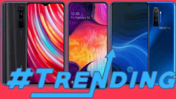 Vorige week Meest populaire smartphones Redmi Note 8 Pro, Galaxy S10 Lite, iPhone 11 Pro en meer