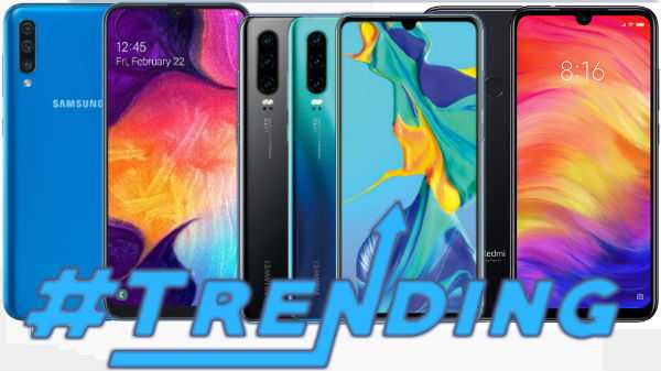 Forrige uke Mest populære smarttelefoner Samsung Galaxy A50, Galaxy A70, OnePlus 7Pro, Realme X og mer