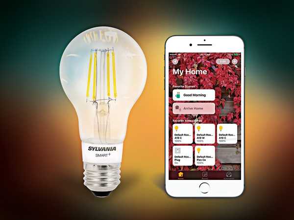 LEDVANCE slipper HomeKit-utstyrt Sylvania Smart + glødelampe