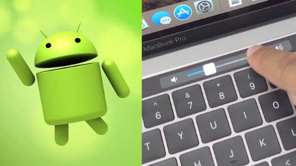 Gillar Macbook Lite Touch Bar? Hur man får det på Android