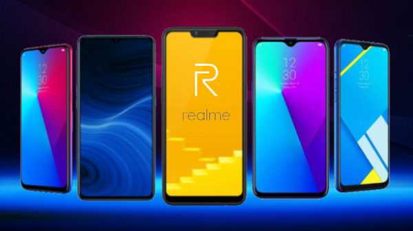 Lista över Realme-smarttelefoner som lanserades 2019