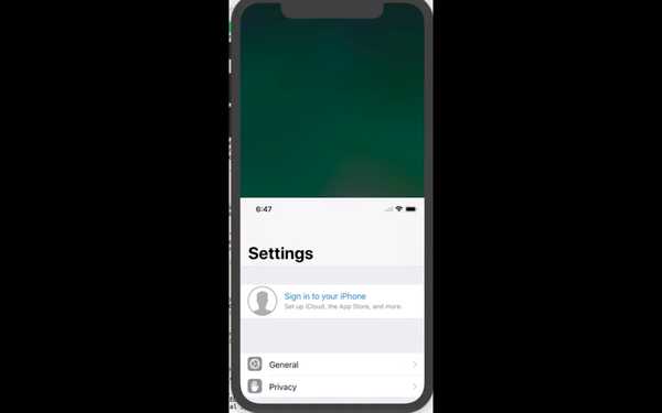 Parece que a Apple está trabalhando no suporte à acessibilidade do iPhone X