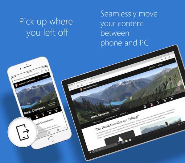 Der Edge-Browser von Microsoft wird auf dem iPhone gestartet