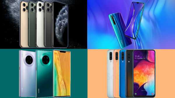 Telefones mais populares da semana passada Huawei Mate 30 Pro, iPhone 11 Pro, Galaxy A50, Realme XT e mais