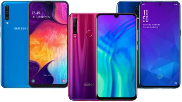 Les smartphones les plus tendance de la semaine dernière Galaxy A50, OnePlus 7 Pro, Honor 20 Pro, Zenfone 6 et plus