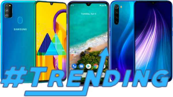 Les smartphones les plus tendance de la semaine dernière - Galaxy M30s, Galaxy Note10 +, Realme XT et plus