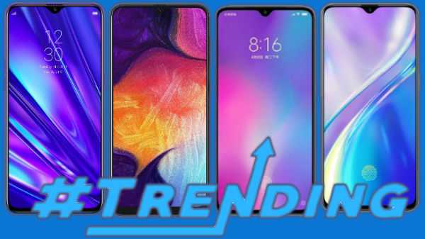 Los teléfonos inteligentes más populares de la semana pasada Xiaomi Mi Note 10 Pro, Galaxy A50, vivo S5 y más