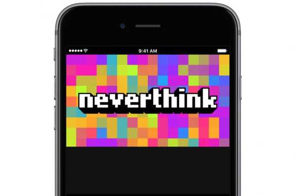 Neverthink prende spunto dall'era televisiva, riproduce video al posto dei programmi