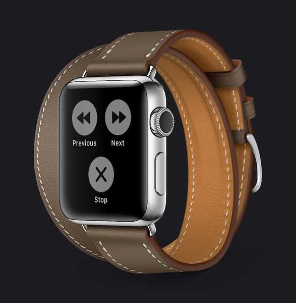 La nueva aplicación en desarrollo finalmente llevaría a Spotify a Apple Watch