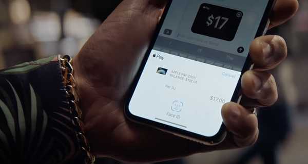 Die neue iPhone X-Anzeige zeigt, wie einfach es ist, mit Apple Pay Cash Geld zu senden