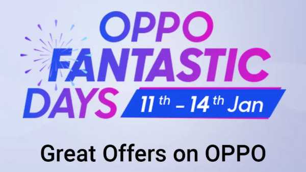 A Oppo Fantastic Days Sale oferece smartphones Oppo com desconto