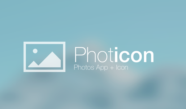 Photicon menggantikan ikon aplikasi Foto Anda dengan pratinjau gambar terbaru Anda