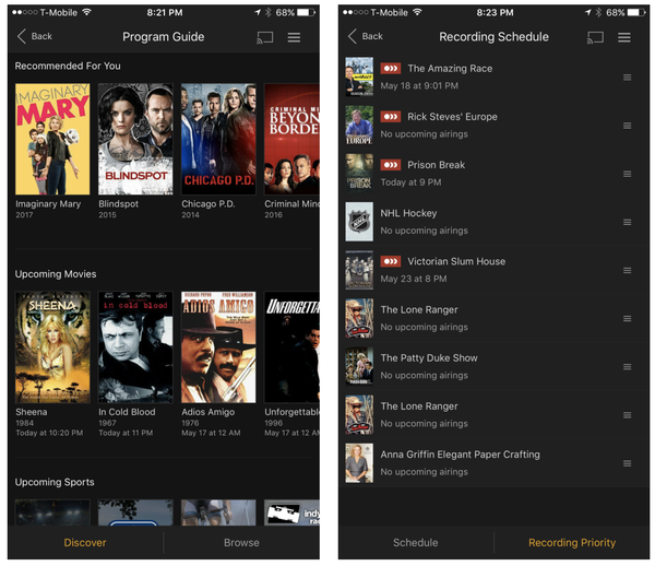 Plex-appen får live-TV-stöd och DVR-förbättringar