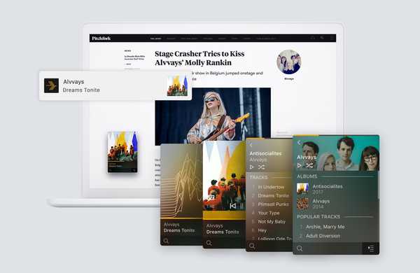 Plex bringt Winamp-ähnlichen miniaturisierten Musik-Player für Mac auf den Markt