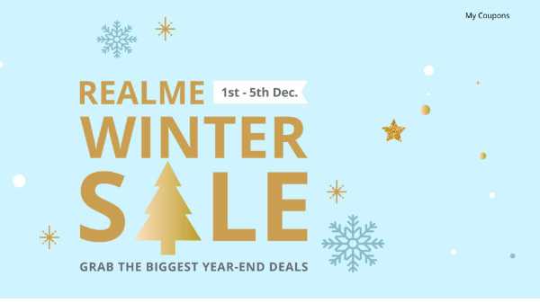 Realme Winter Sale biedt onweerstaanbare aanbiedingen op uw favoriete Realme-telefoon