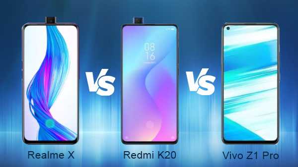 Realme X vs Redmi K20 vs Vivo Z1 Pro vilken du bör köpa