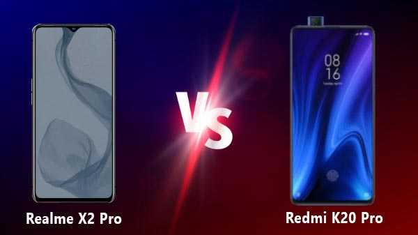 Realme X2 Pro Vs Redmi K20 Pro Lequel offre beaucoup?